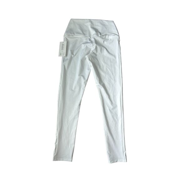 LUCKY IN LOVE x Bethanie Mattek Sands White Workout Leggings Sz M NEW with tags - Picture 4 of 7